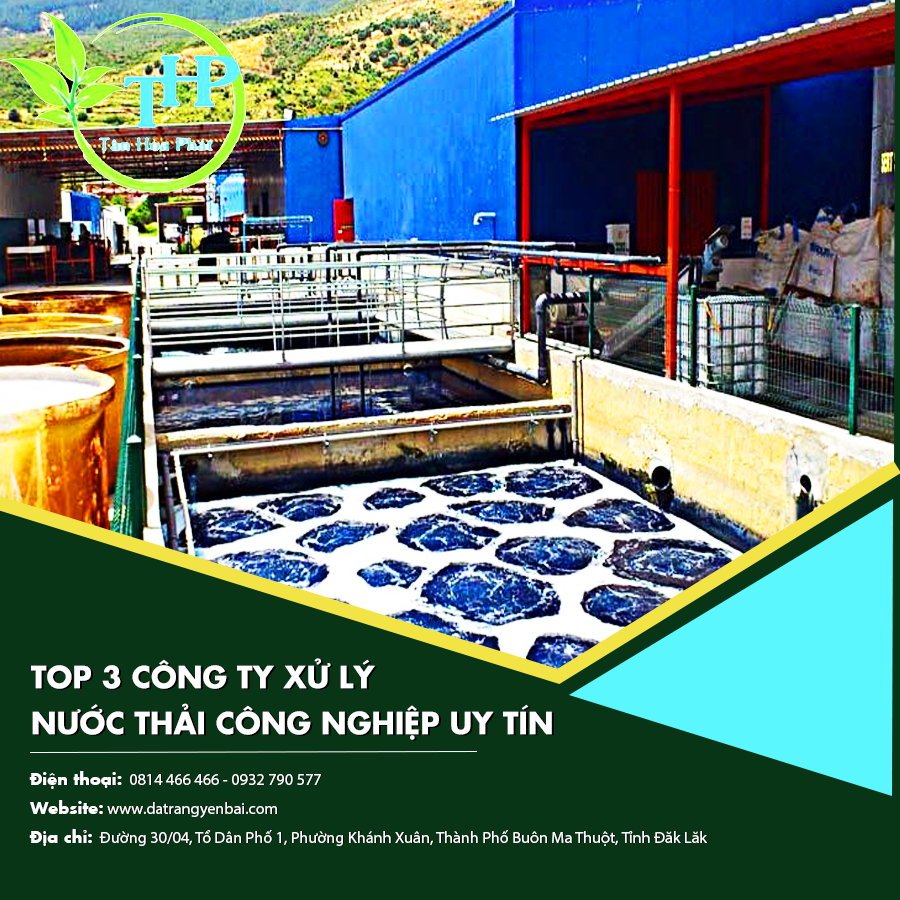 Top 3 công ty xử lý nước thải công nghiệp uy tín