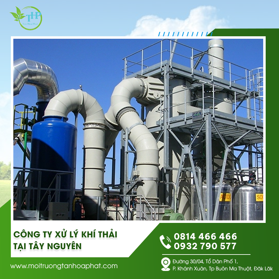 Công ty xử lý khí thải tại Tây Nguyên