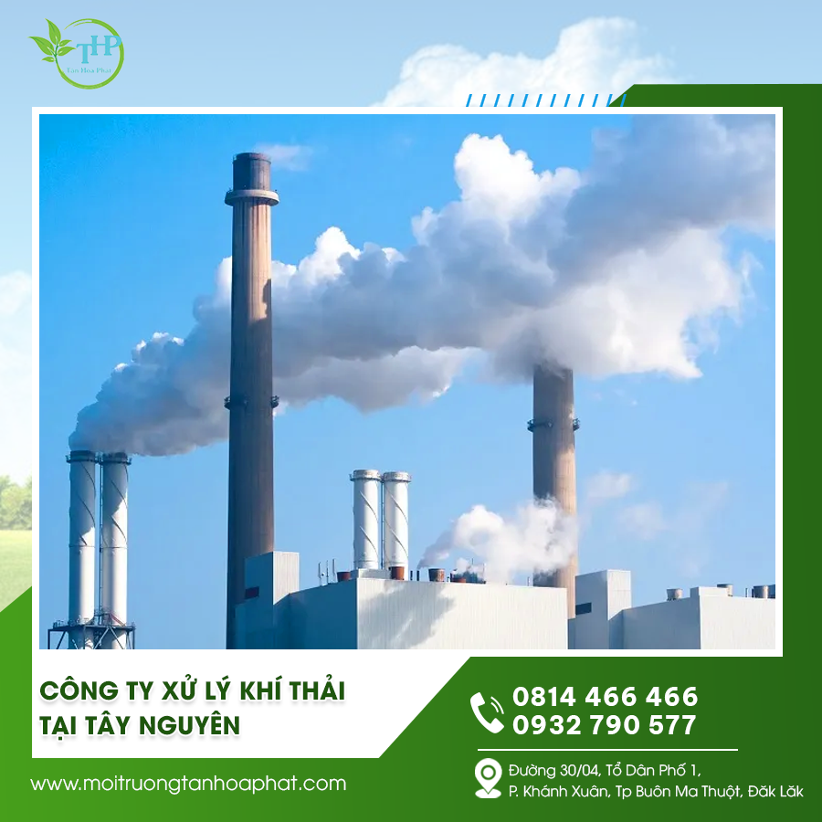 Công ty xử lý khí thải tại Tây Nguyên