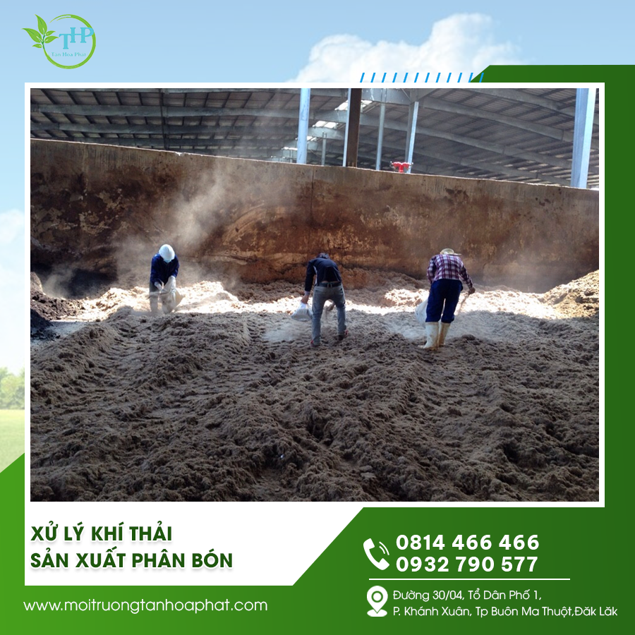 Xử lý khí thải sản xuất phân bón