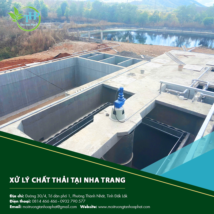 Nhà máy xử lý chất thải tại Nha Trang.