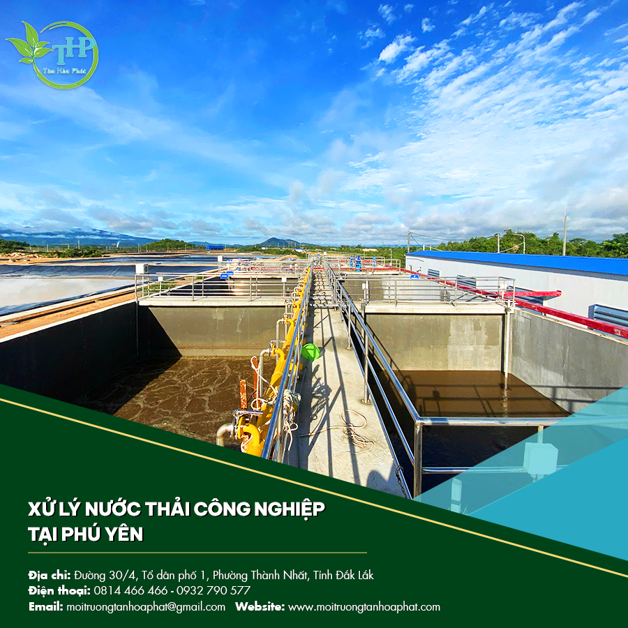 Xử lý nước thải công nghiệp tại Phú Yên