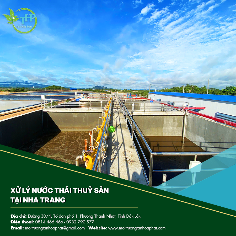 Xử lý nước thải thủy sản tại Nha Trang