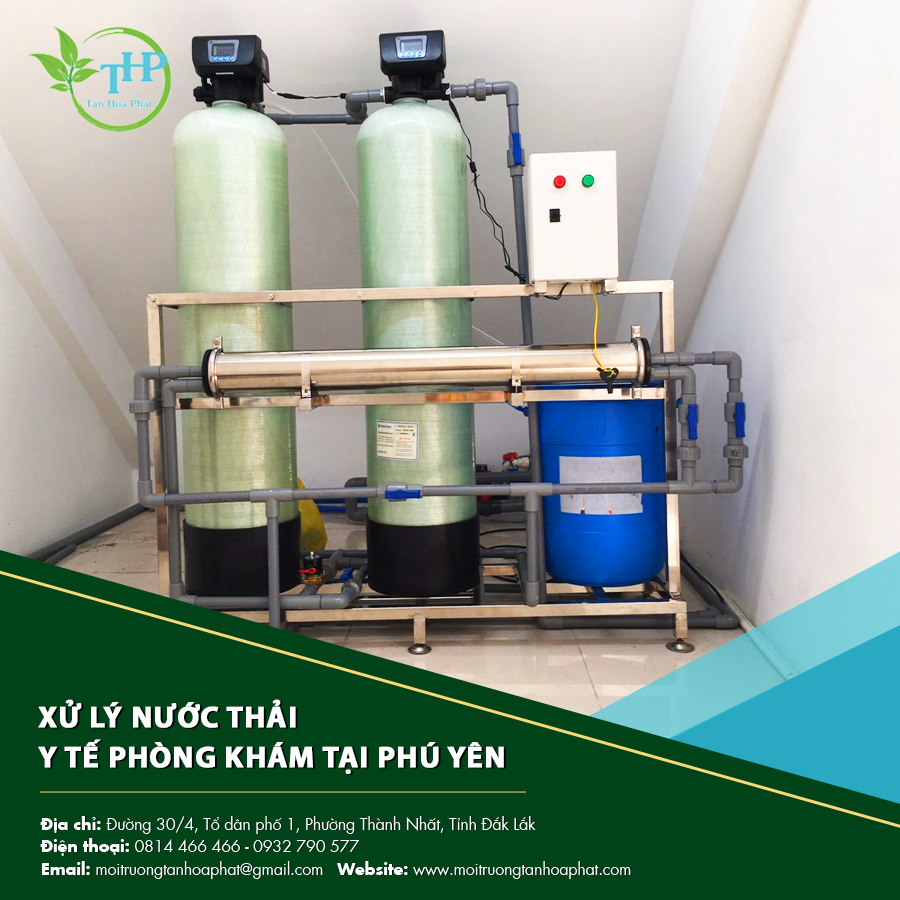 "Xử lý nước thải y tế phòng khám tại Phú Yên đúng quy trình."