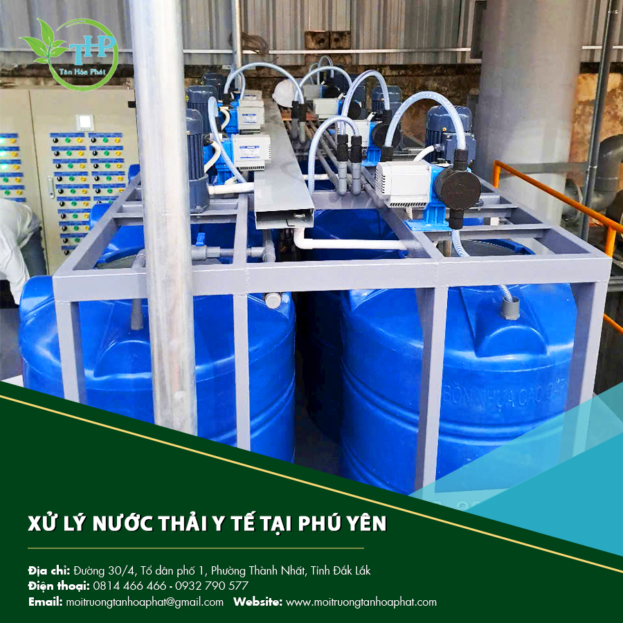 "Xử lý nước thải y tế tại Phú Yên đúng quy trình góp phần nâng cao chất lượng sống cộng đồng."