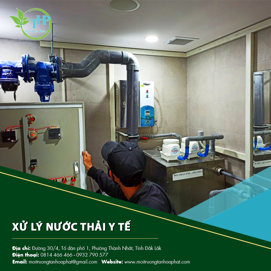 "Thiết bị xử lý nước thải y tế công nghệ cao mang lại hiệu quả vượt trội."