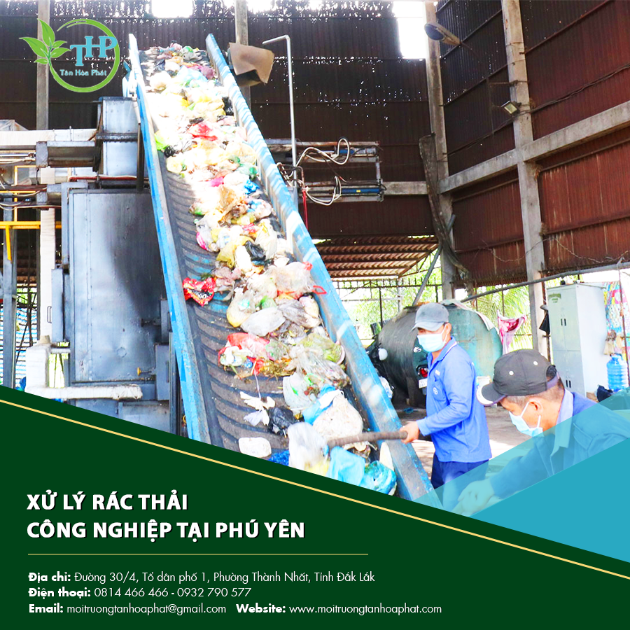 "Hệ thống xử lý rác thải công nghiệp tại Phú Yên giúp giảm thiểu ô nhiễm."