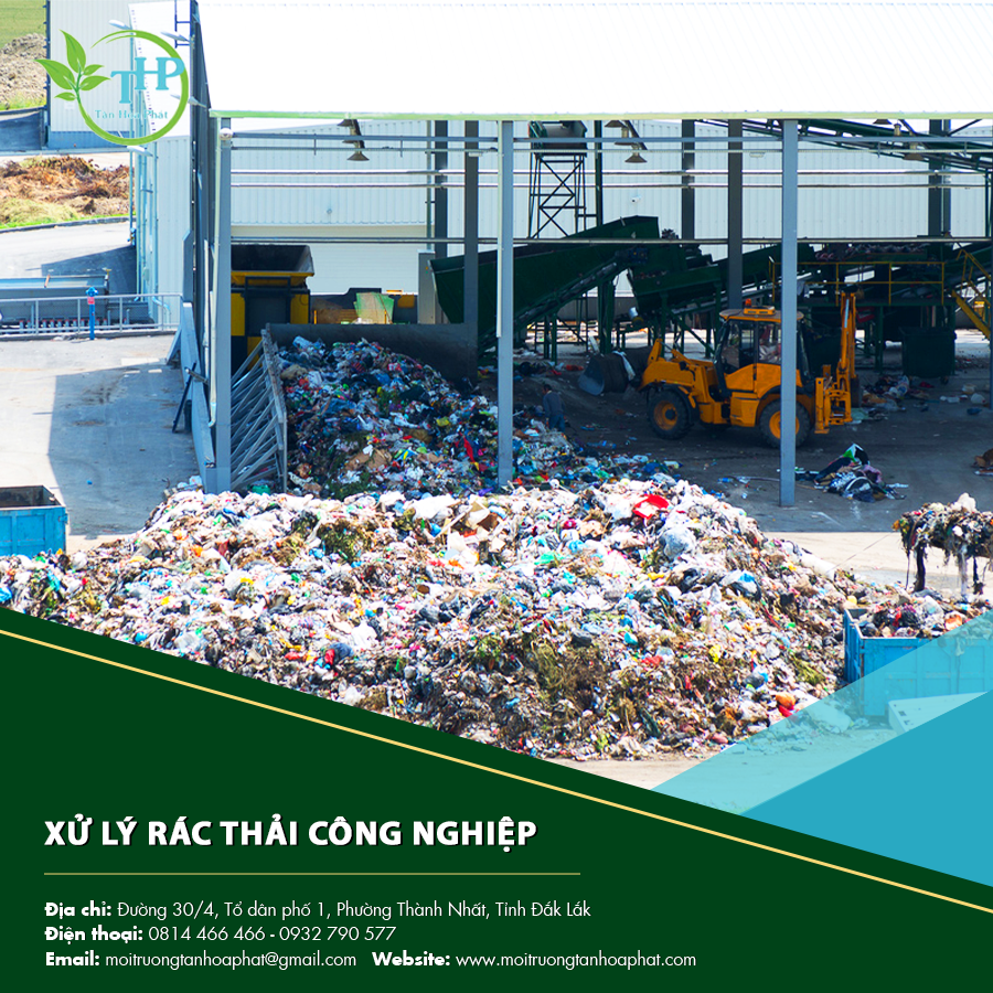 "Công nghệ xử lý rác thải công nghiệp tiên tiến đảm bảo an toàn cho hệ sinh thái."