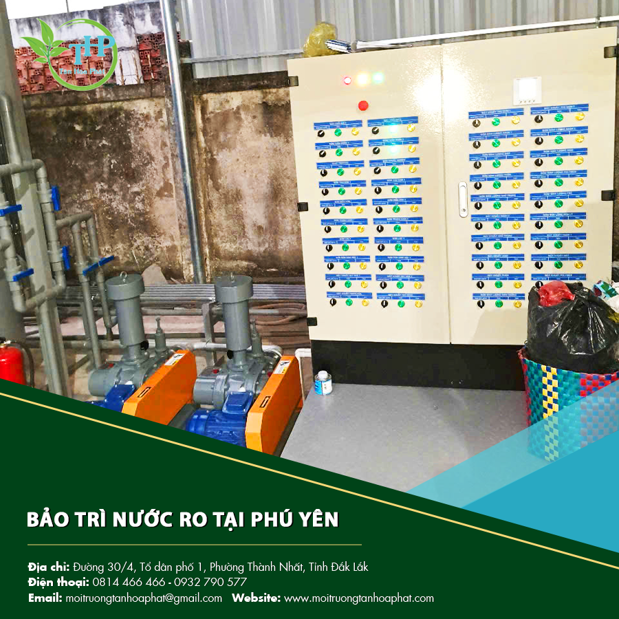 Máy lọc hoạt động ổn định sau bảo trì nước RO tại Phú Yên.