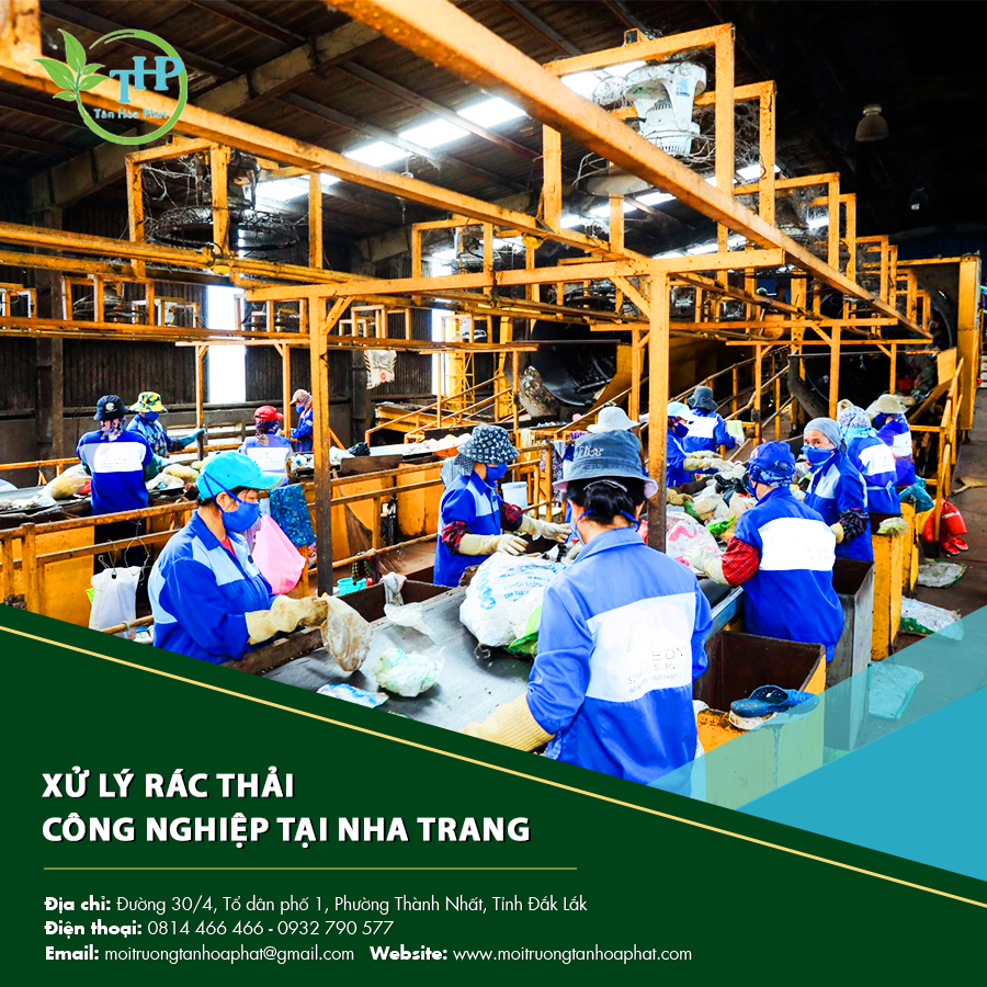 "Xử lý rác thải công nghiệp tại Nha Trang đúng quy trình góp phần bảo vệ môi trường và cộng đồng."