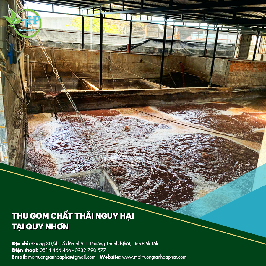 Thu gom chất thải nguy hại tại Quy Nhơn
