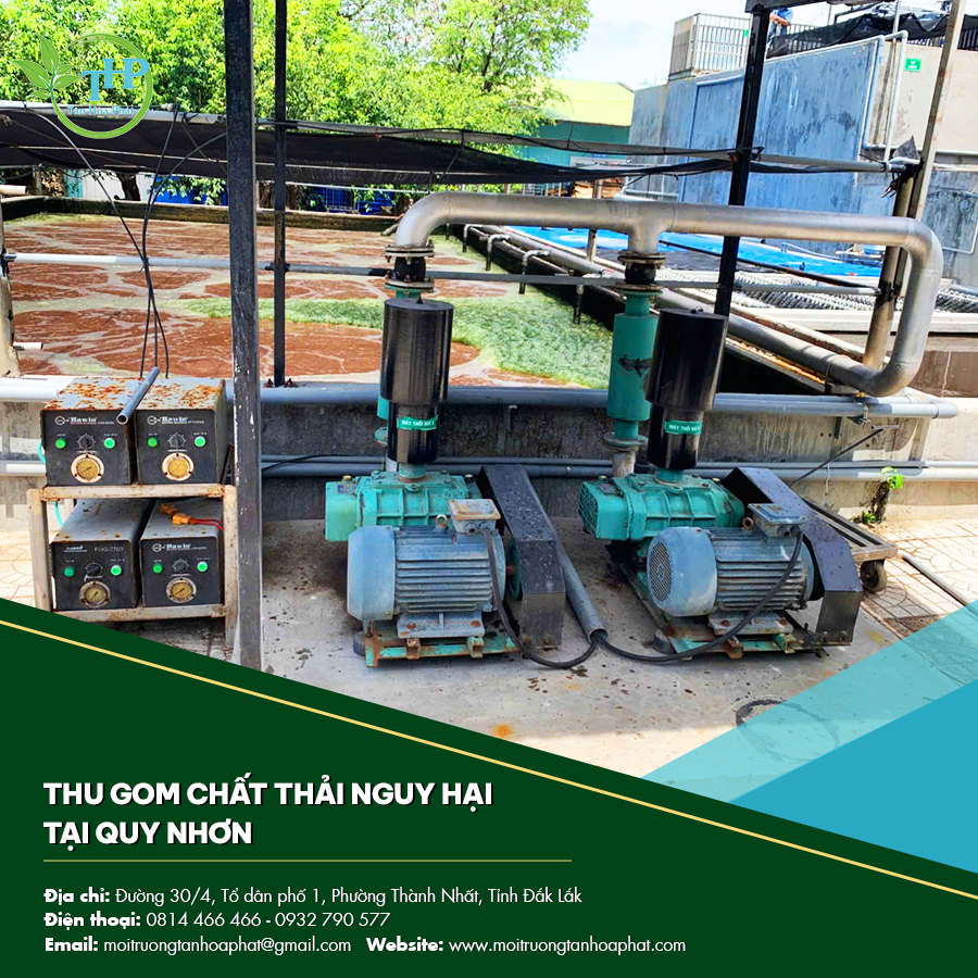Thu gom chất thải nguy hại tại Quy Nhơn