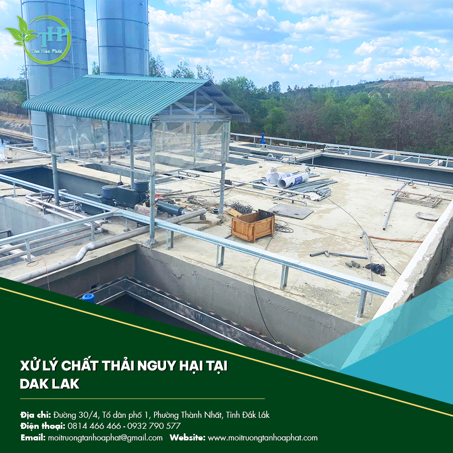 Xử lý chất thải nguy hại tại Dak Lak