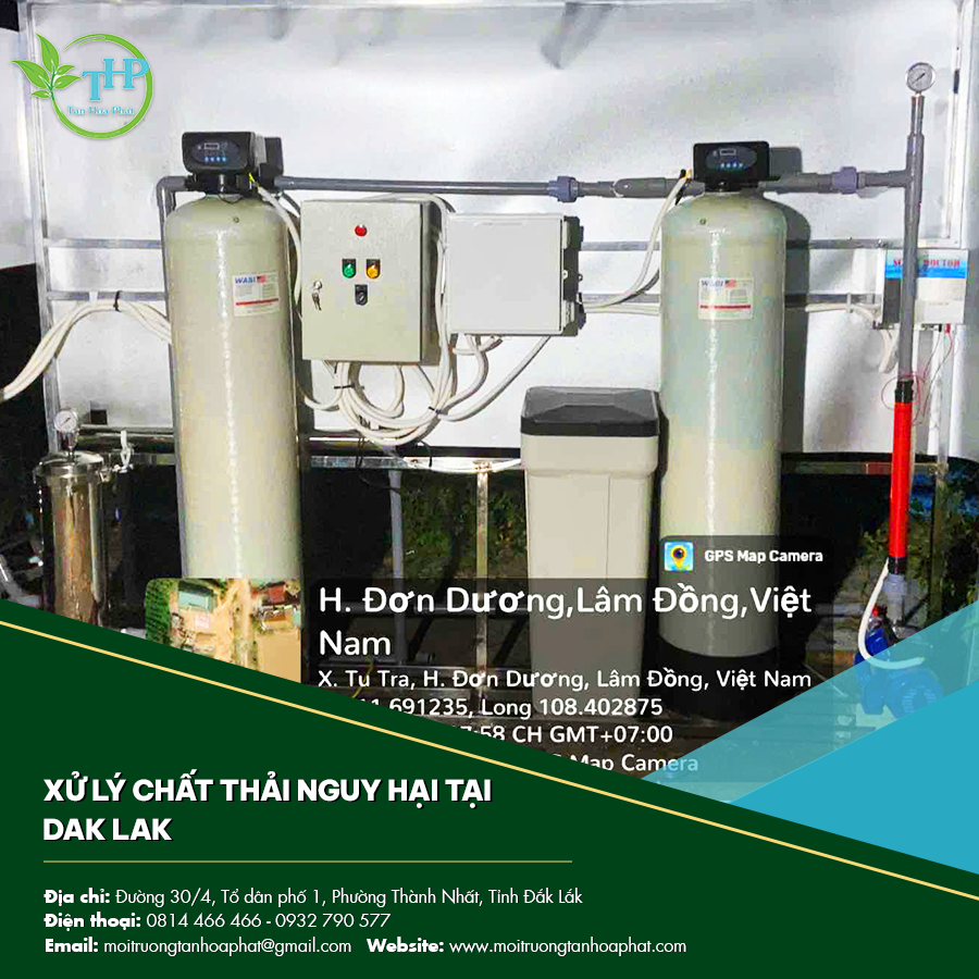 Xử lý chất thải nguy hại tại Dak Lak