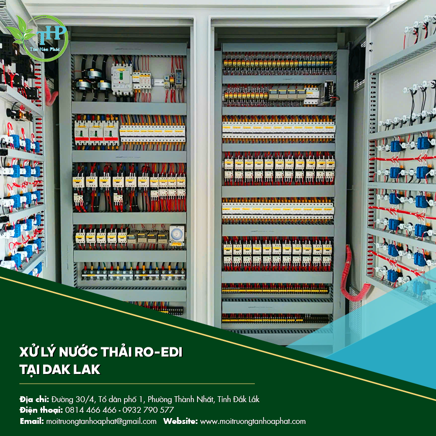 Xử lý nước thải RO-EDI tại Dak Lak