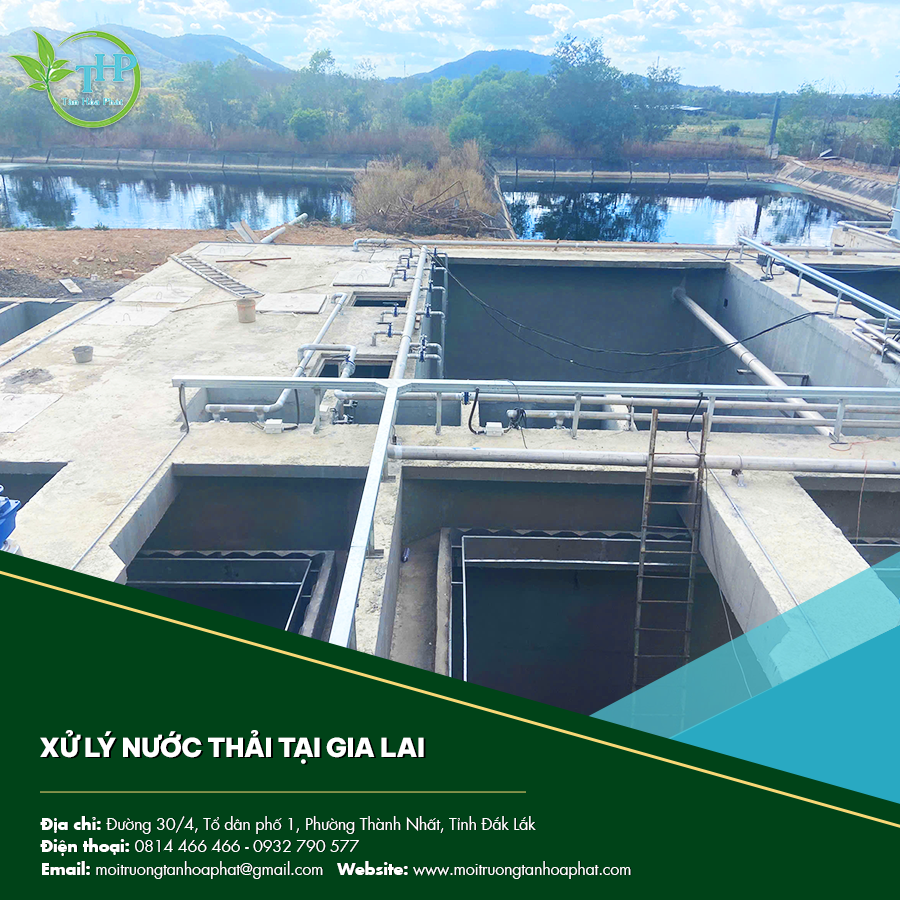 Xử lý nước thải tại Gia Lai