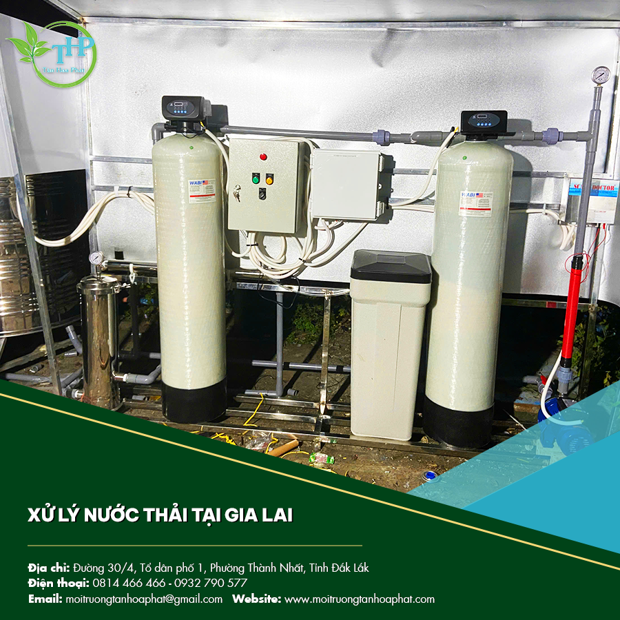 Xử lý nước thải tại Gia Lai