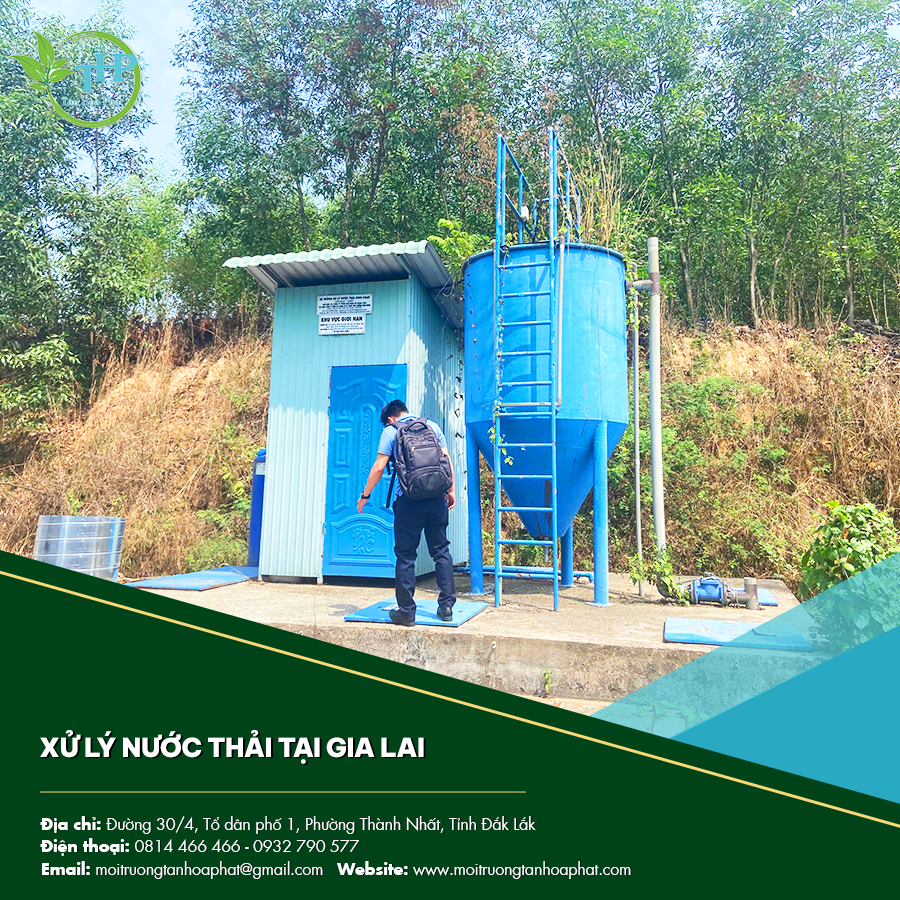 Xử lý nước thải tại Gia Lai