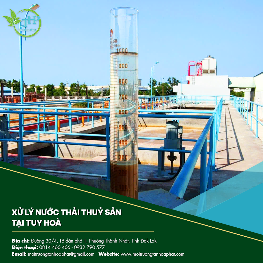 Xử lý nước thải thuỷ sản tại Tuy Hoà