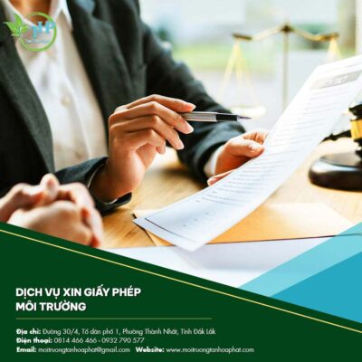 Dịch vụ xin giấy phép môi trường