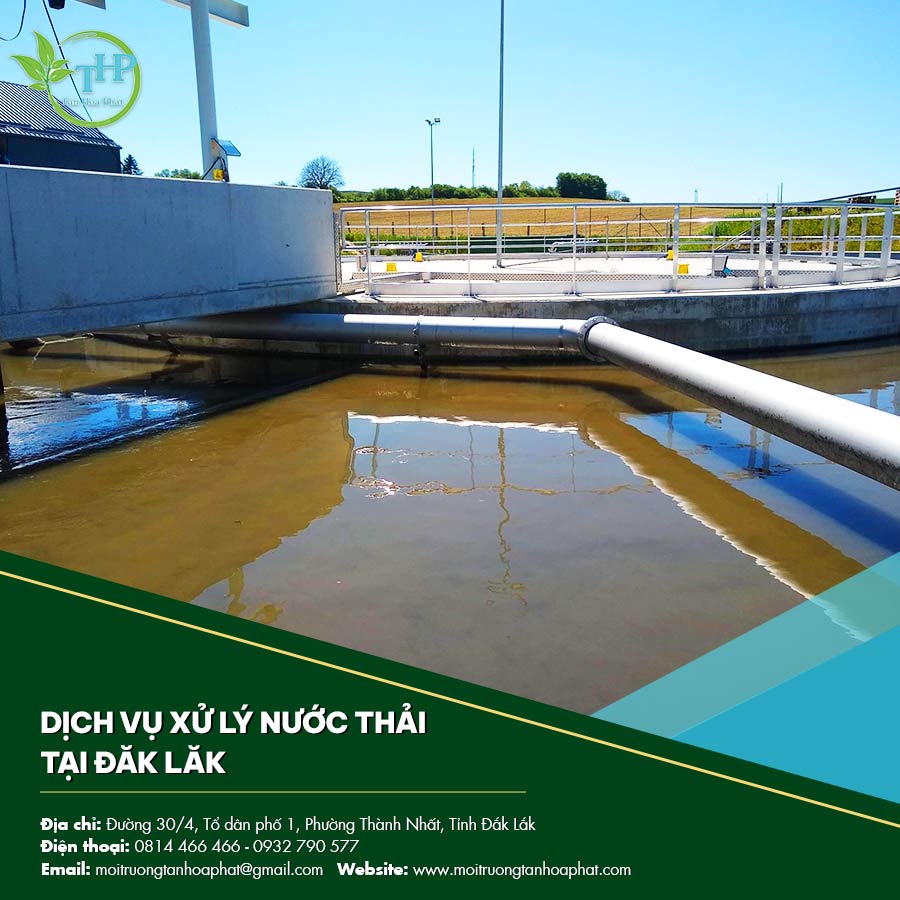 Dịch vụ xử lý nước thải tại Đăk Lăk