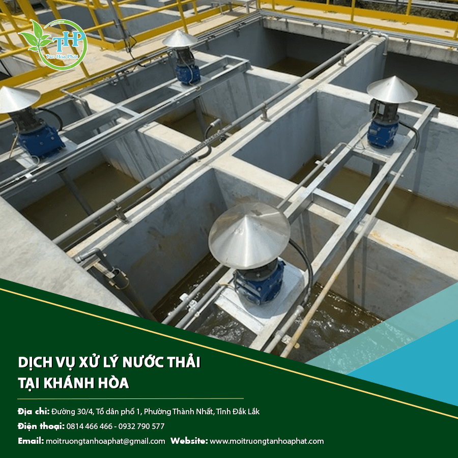 Dịch vụ xử lý nước thải tại Khánh Hòa tối ưu vận hành