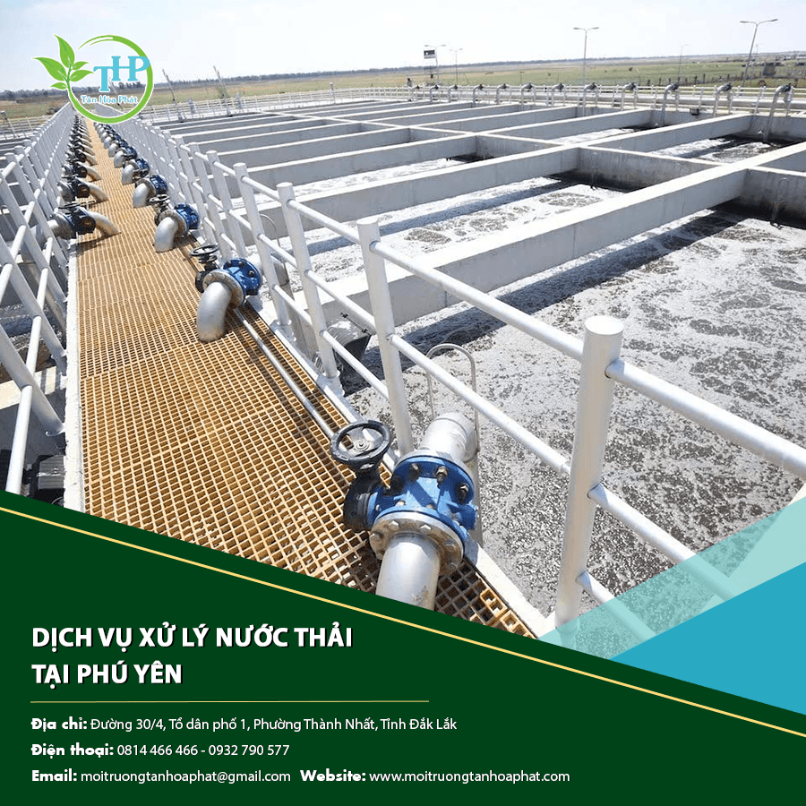 Thi công dịch vụ xử lý nước thải tại Phú Yên trọn gói