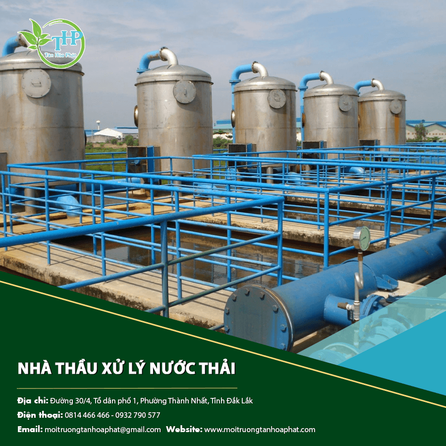 Công trình do nhà thầu xử lý nước thải triển khai đạt chuẩn