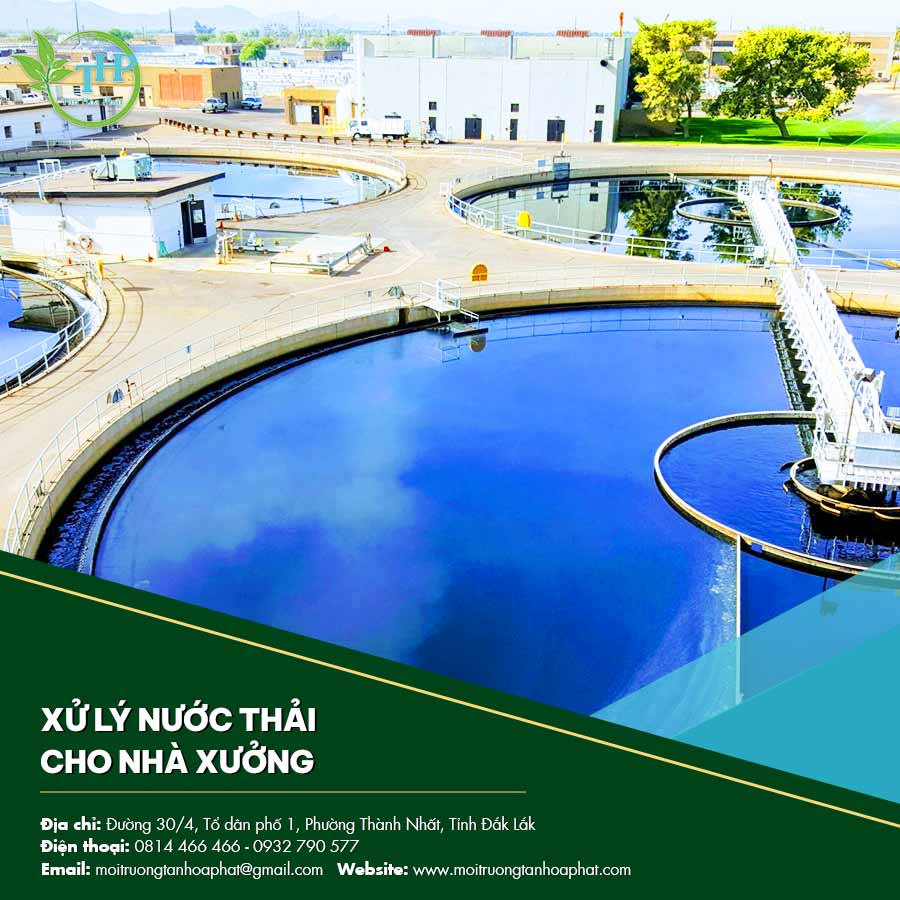 Xử lý nước thải cho nhà xưởng
