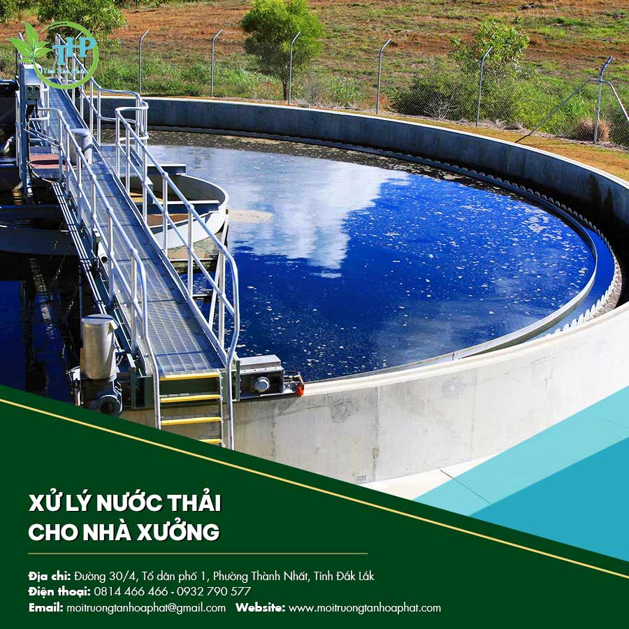 Xử lý nước thải cho nhà xưởng