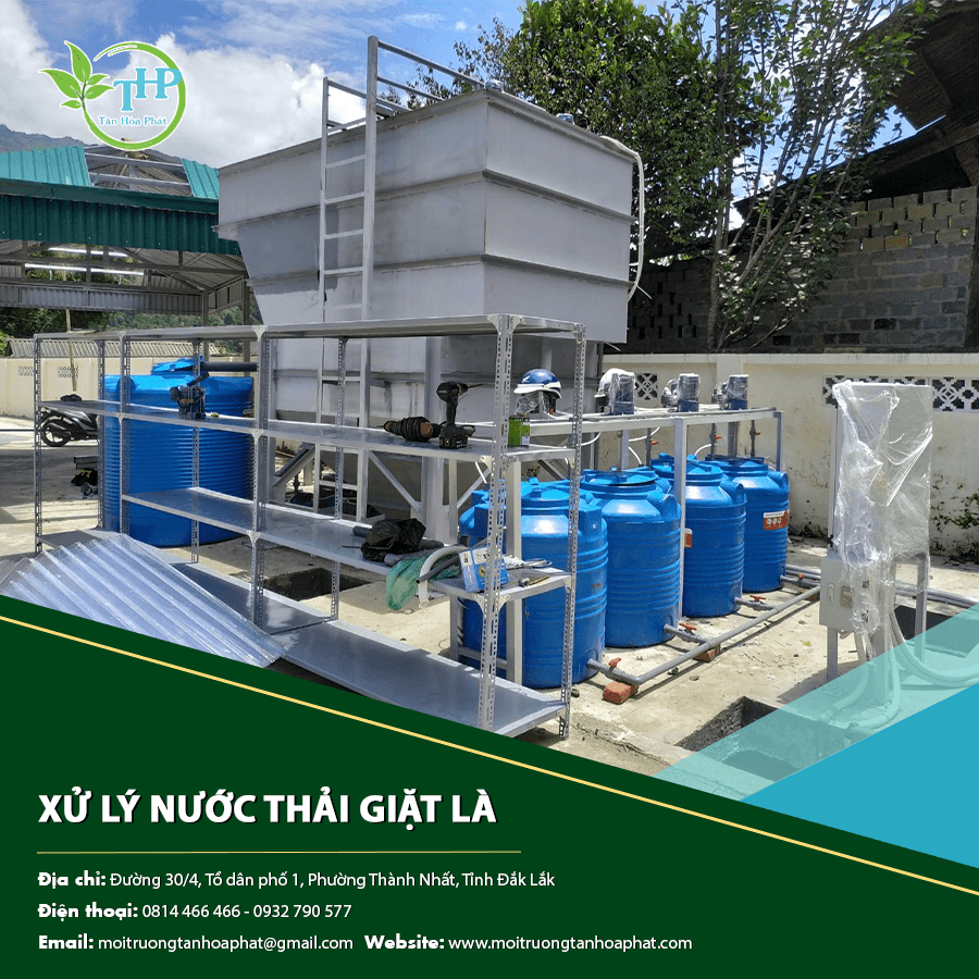Hệ thống xử lý nước thải giặt là đạt tiêu chuẩn xả thải Hệ thống xử lý nước thải giặt là đạt tiêu chuẩn xả thải