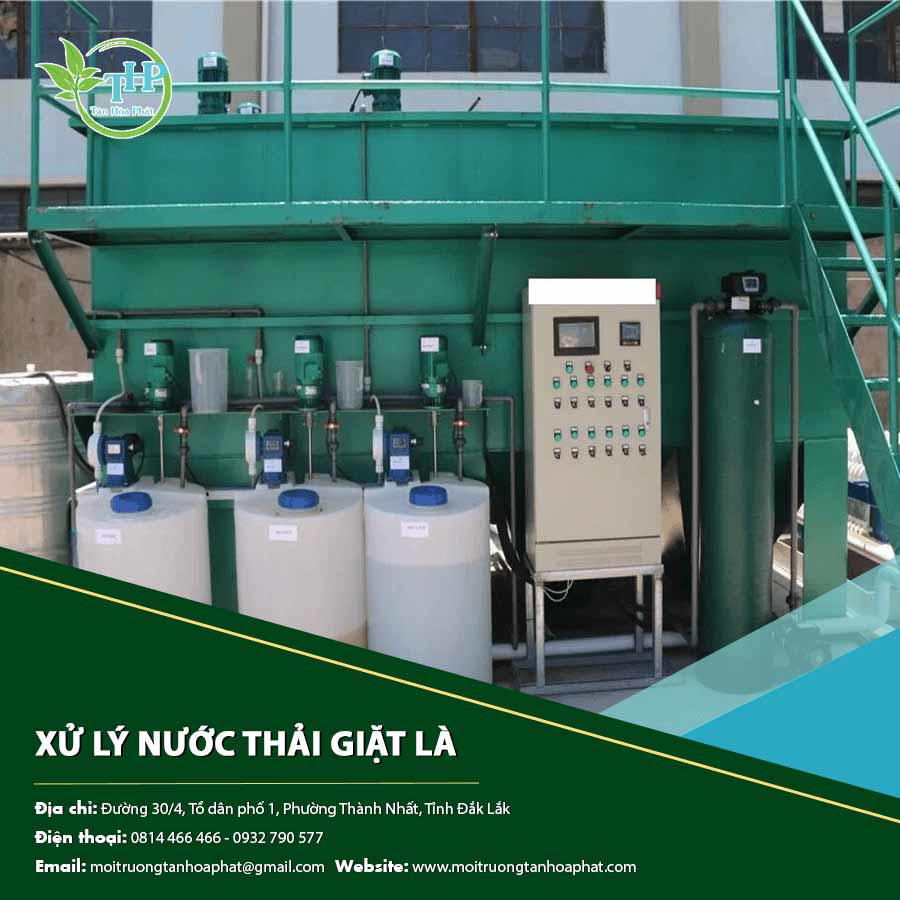 Hệ thống xử lý nước thải giặt là