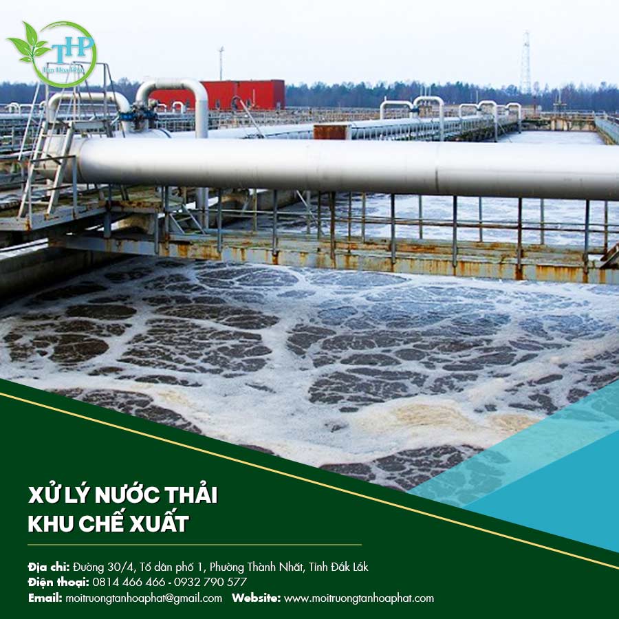 Xử lý nước thải khu chế xuất