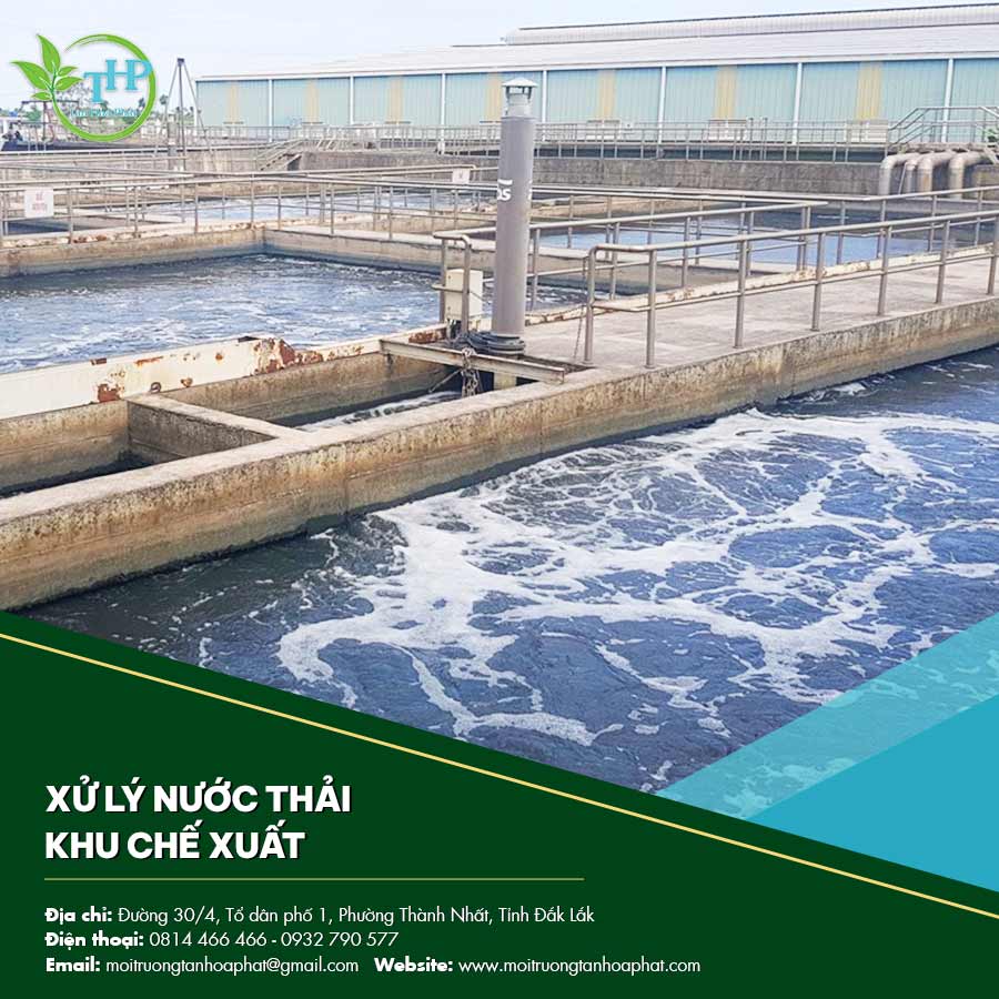 Xử lý nước thải khu chế xuất