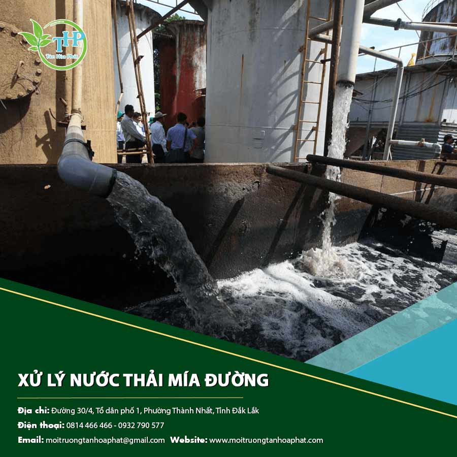 Hệ thống xử lý nước thải mía đường