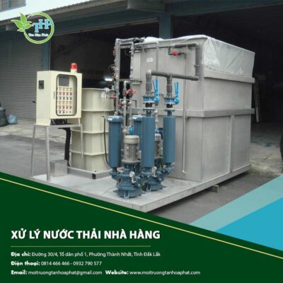 Hệ thống xử lý nước thải nhà hàng