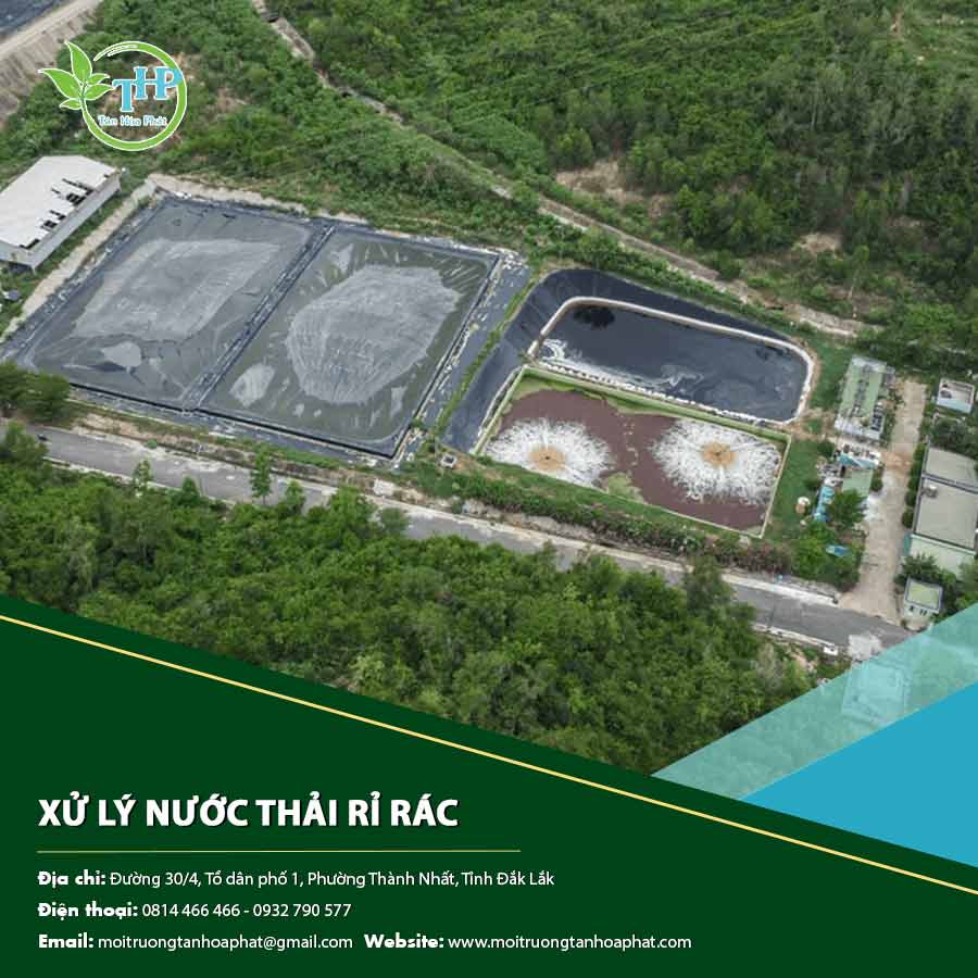 Hệ thống xử lý nước thải rỉ rác