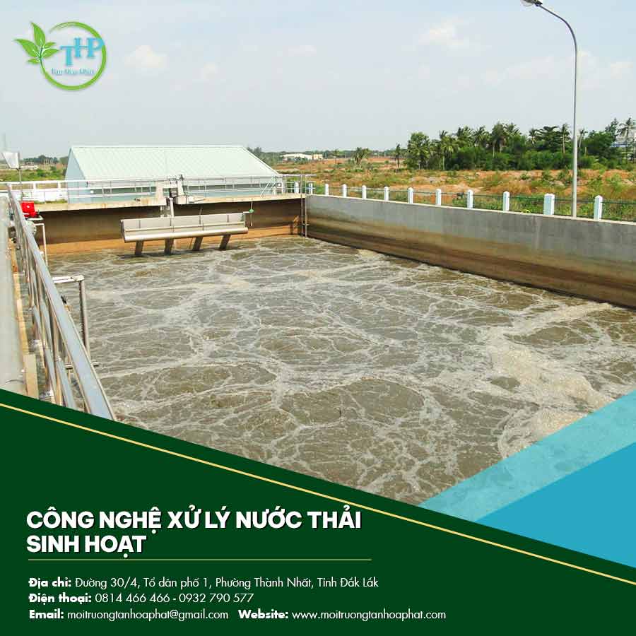 Công nghệ xử lý nước thải sinh hoạt