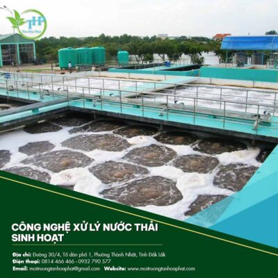 Công nghệ xử lý nước thải sinh hoạt