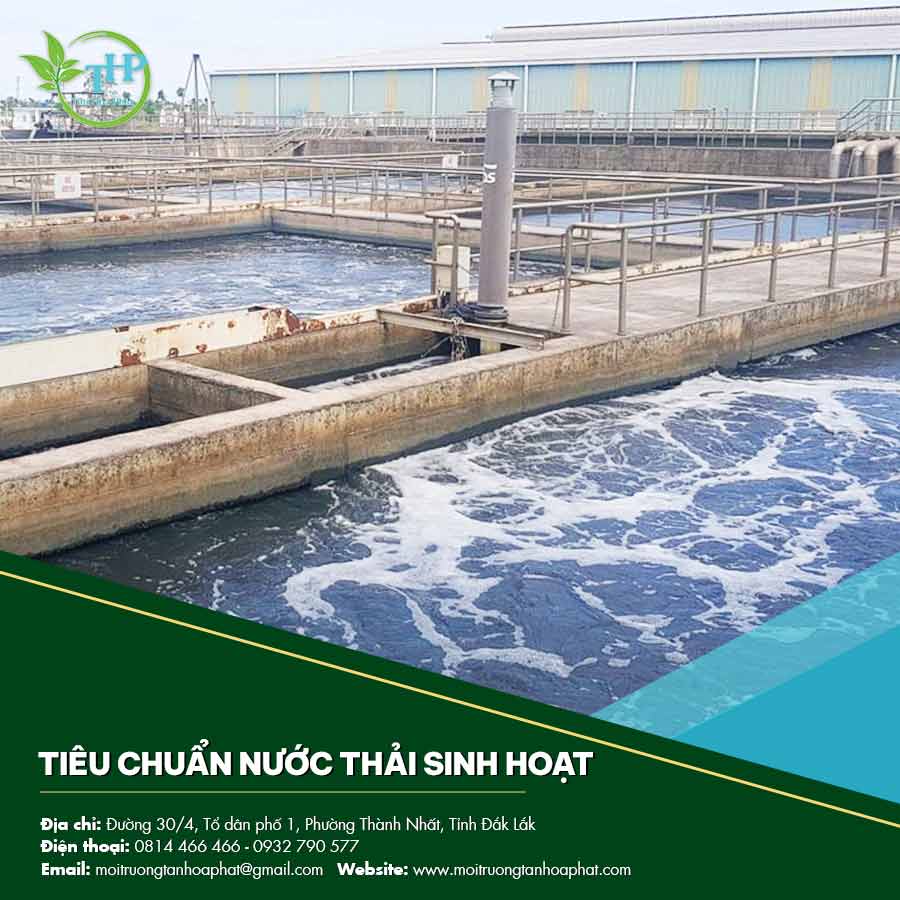 Tiêu chuẩn nước thải sinh hoạt