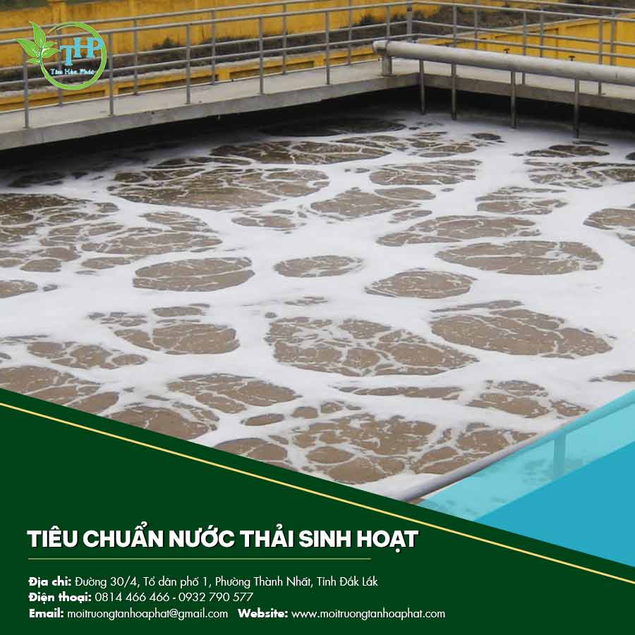 Tiêu chuẩn nước thải sinh hoạt