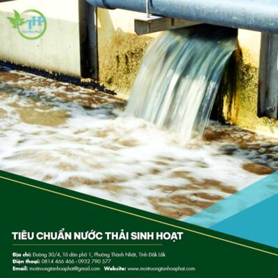 Tiêu chuẩn nước thải sinh hoạt