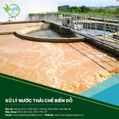 Xử lý nước thải chế biến gỗ
