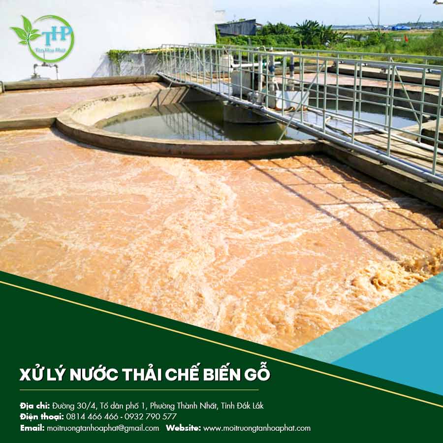 Xử lý nước thải chế biến gỗ