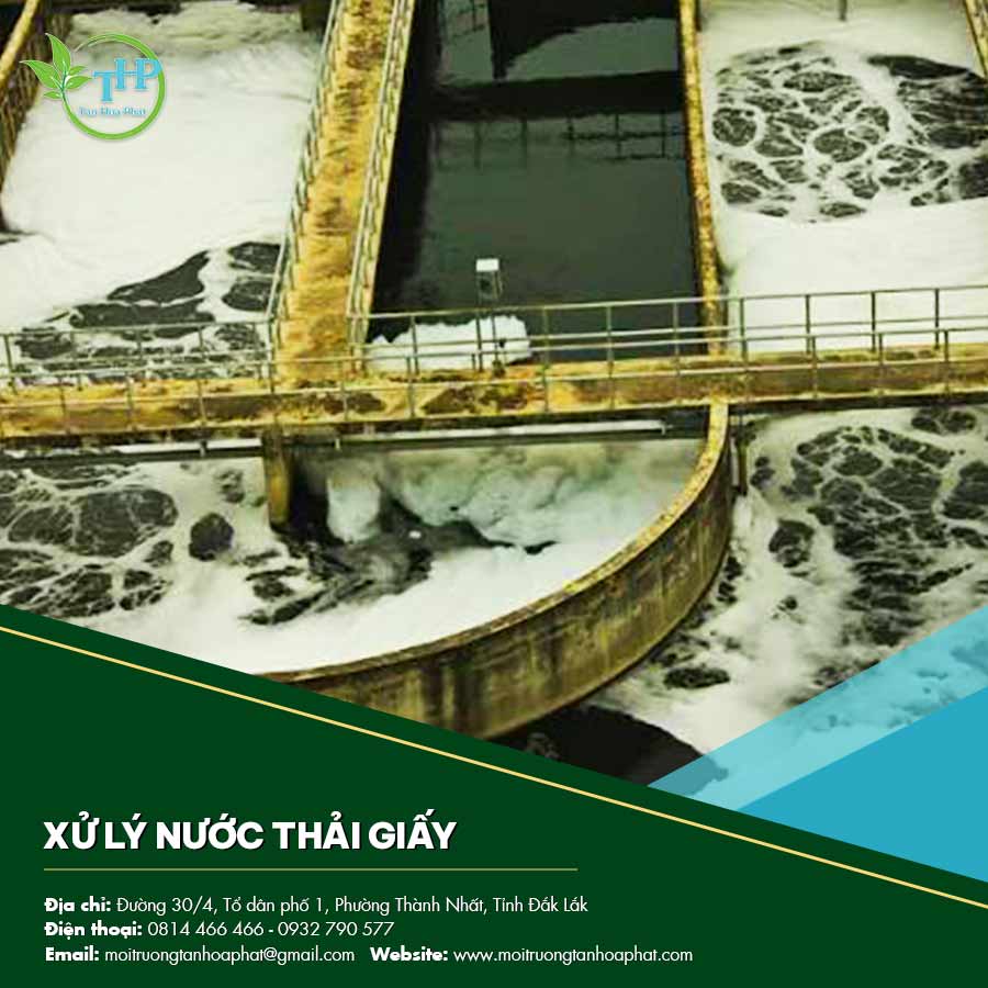 Xử lý nước thải giấy