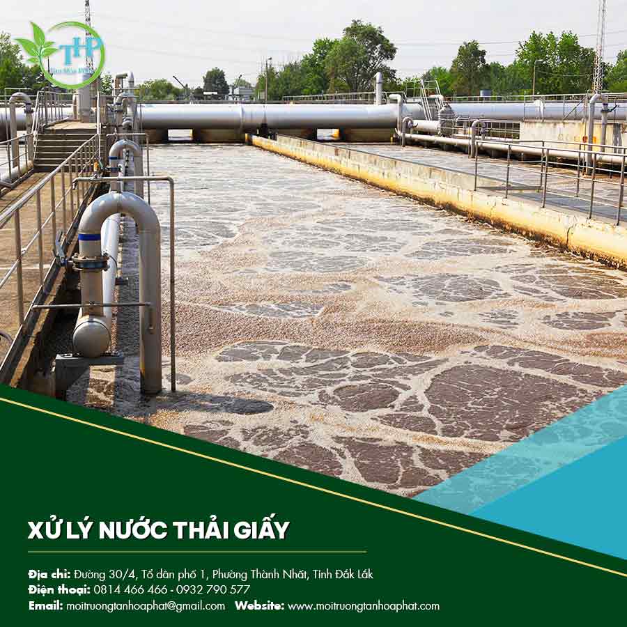 Xử lý nước thải giấy