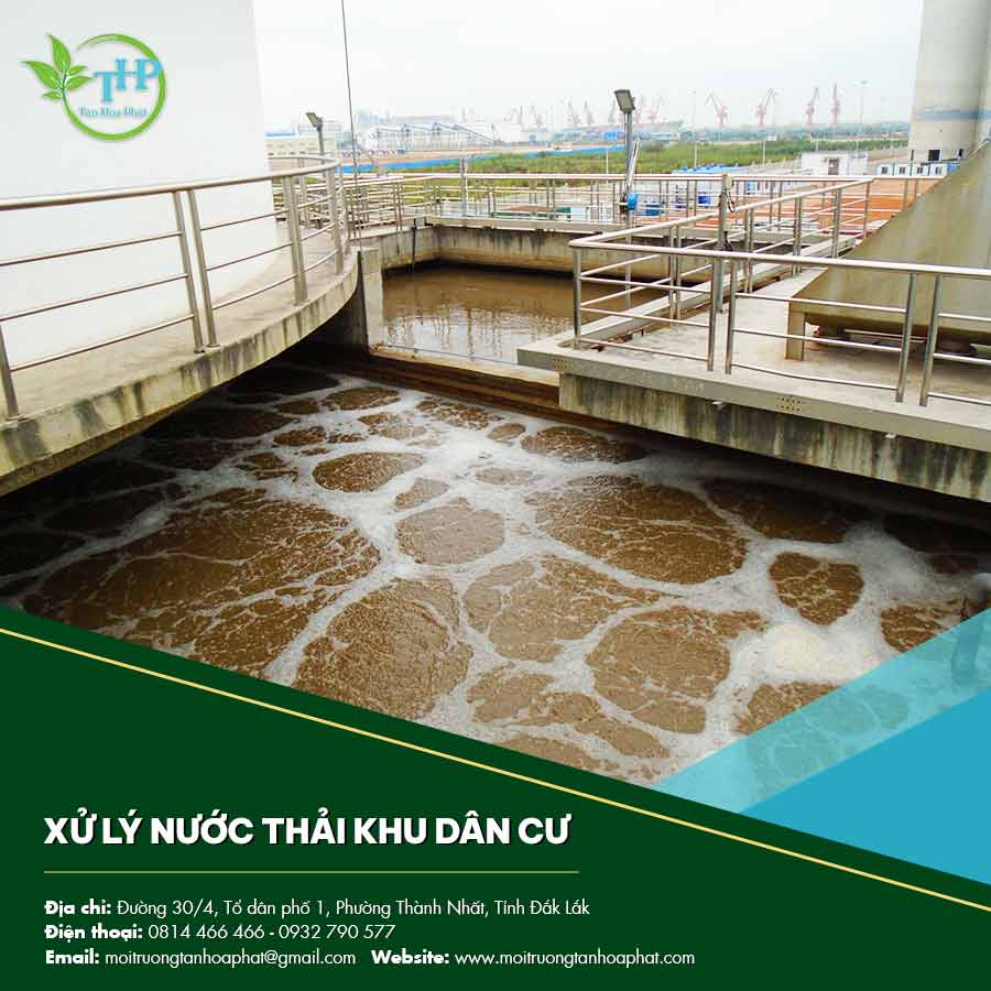 Xử lý nước thải khu dân cư