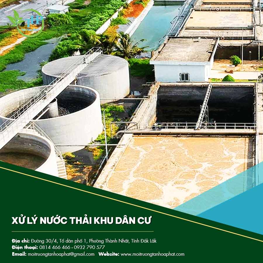 Xử lý nước thải khu dân cư