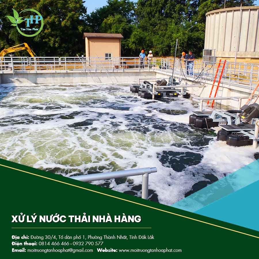 Xử lý nước thải nhà hàng