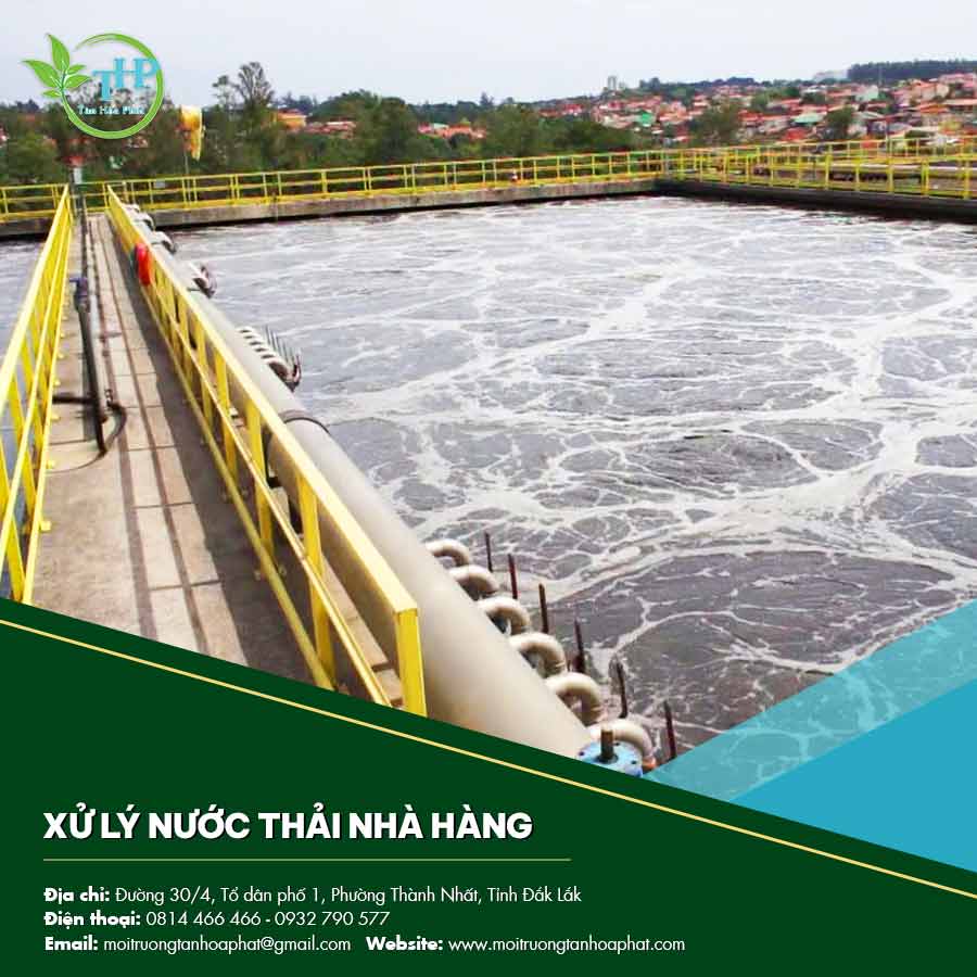 Xử lý nước thải nhà hàng